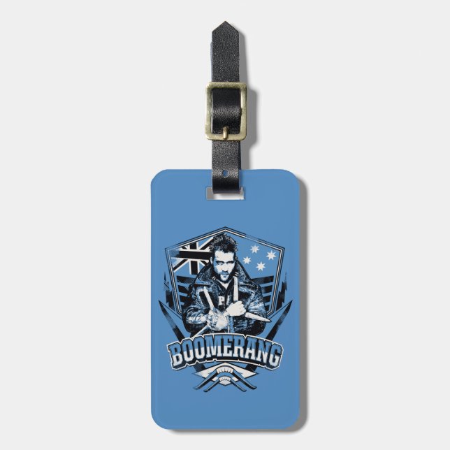 Suicide Squad | Boomerang Badge Luggage Tag (Front Vertical)