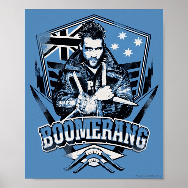 Suicide Squad | Boomerang Badge Poster (Front)