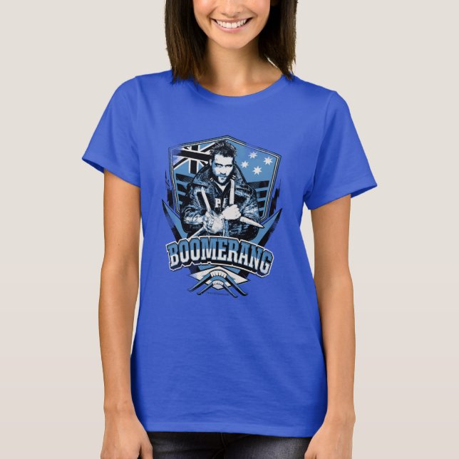 Suicide Squad | Boomerang Badge T-Shirt (Front)