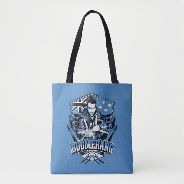 Suicide Squad | Boomerang Badge Tote Bag (Front)