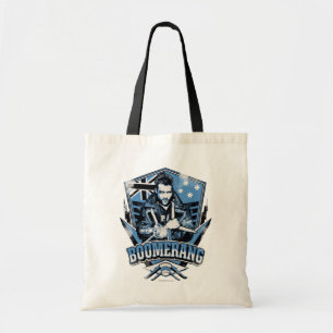 Suicide Squad Boomerang Badge Tote Bag