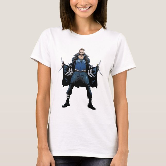 Suicide Squad | Boomerang Comic Book Art T-Shirt (Front)
