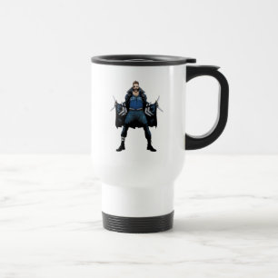Suicide Squad Boomerang Comic Book Art Travel Mug