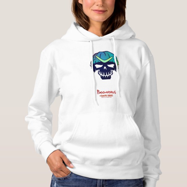 Suicide Squad | Boomerang Head Icon Hoodie (Front)