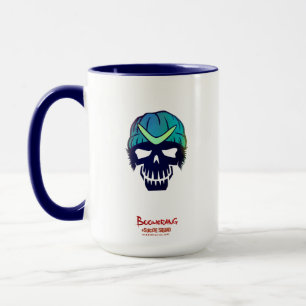 Suicide Squad   Boomerang Head Icon Mug