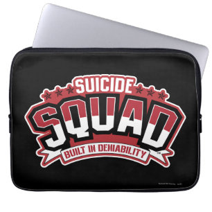 Suicide Squad   Built In Deniability Laptop Sleeve