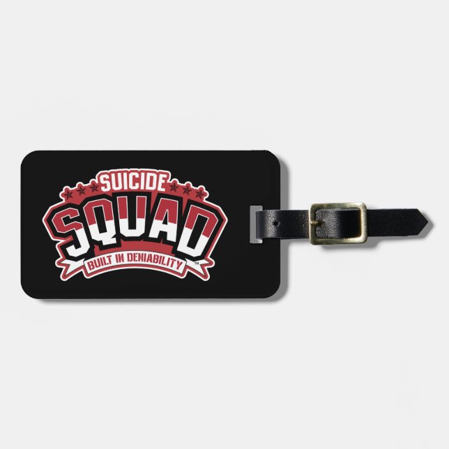 Suicide Squad | Built In Deniability Luggage Tag (Front Horizontal)