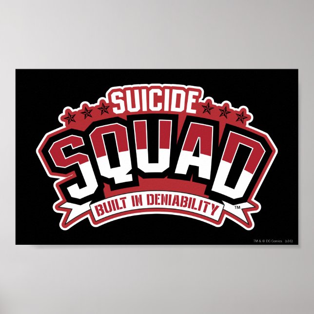 Suicide Squad | Built In Deniability Poster (Front)