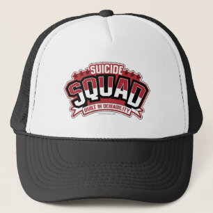 Suicide Squad Built In Deniability Trucker Hat