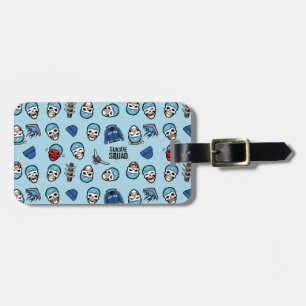 Suicide Squad Captain Boomerang Emoji Pattern Luggage Tag