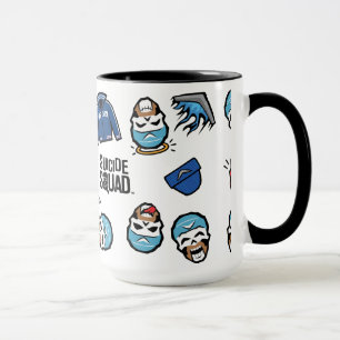 Suicide Squad   Captain Boomerang Emoji Pattern Mug