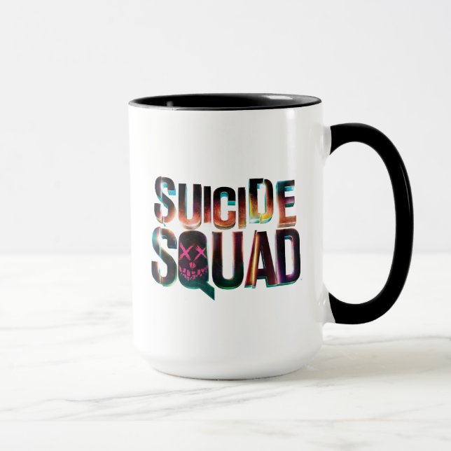 Suicide Squad | Colorful Glow Logo Mug (Right)