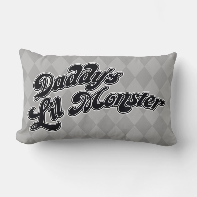 Suicide Squad | Daddy's Lil Monster Lumbar Cushion (Front)