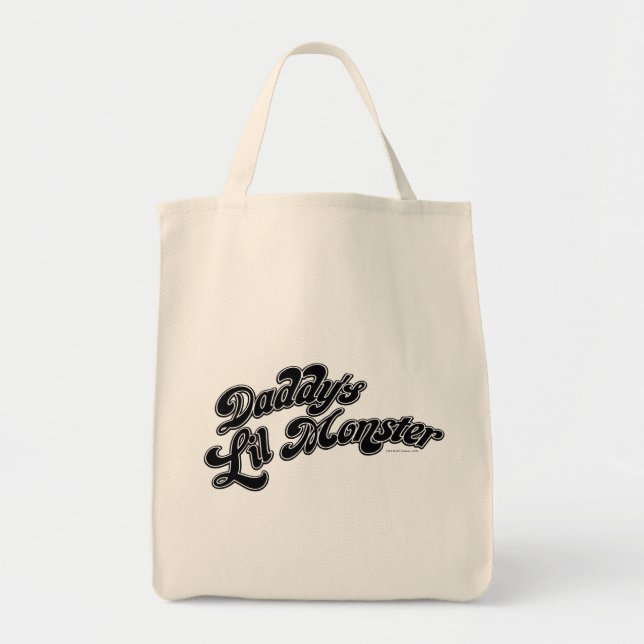 Suicide Squad | Daddy's Lil Monster Tote Bag (Front)