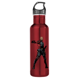 Suicide Squad   Deadshot Comic Book Art 710 Ml Water Bottle