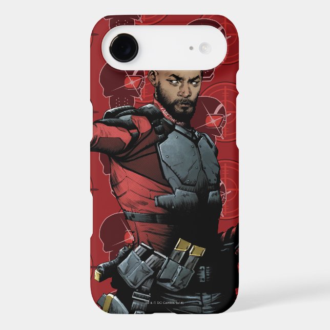 Suicide Squad | Deadshot Comic Book Art Case-Mate iPhone Case (Back)