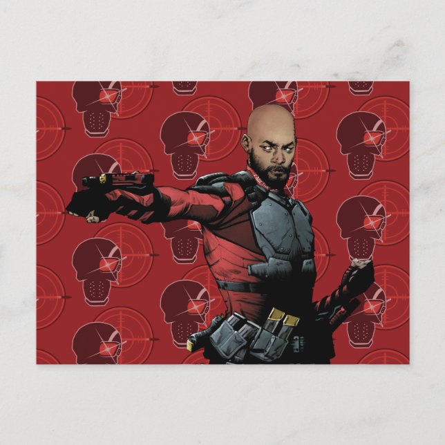 Suicide Squad | Deadshot Comic Book Art Postcard (Front)