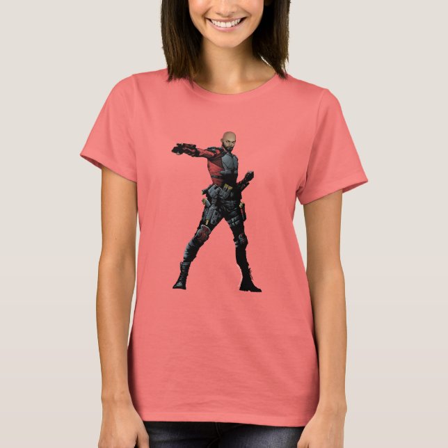 Suicide Squad | Deadshot Comic Book Art T-Shirt (Front)