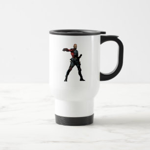 Suicide Squad Deadshot Comic Book Art Travel Mug