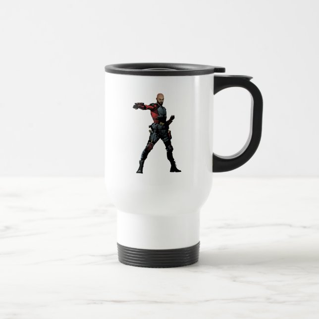 Suicide Squad | Deadshot Comic Book Art Travel Mug (Right)