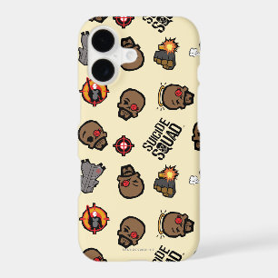Suicide Squad Deadshot Emoji Pattern