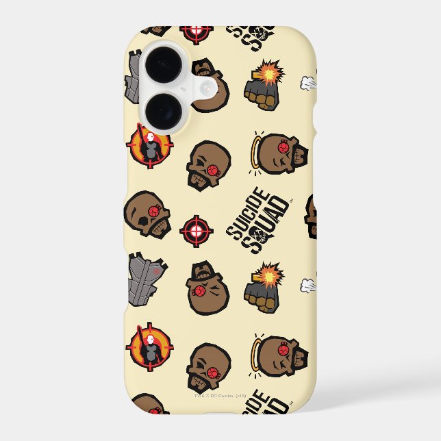 Suicide Squad | Deadshot Emoji Pattern (Back)