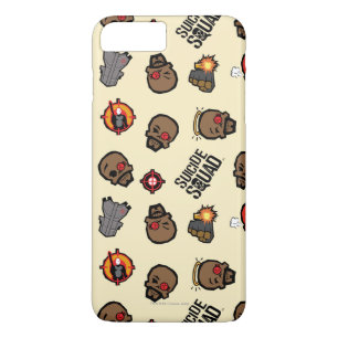 Suicide Squad   Deadshot Emoji Pattern iPhone 8 Plus/7 Plus Case