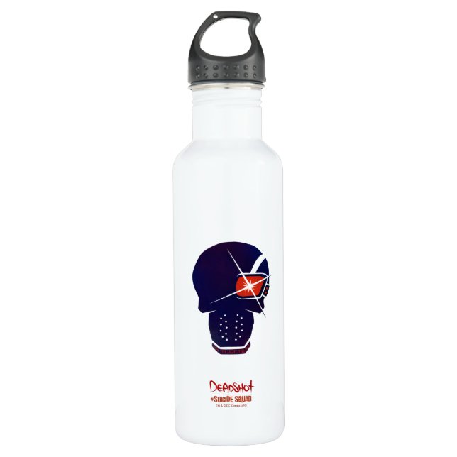 Suicide Squad | Deadshot Head Icon 710 Ml Water Bottle (Front)