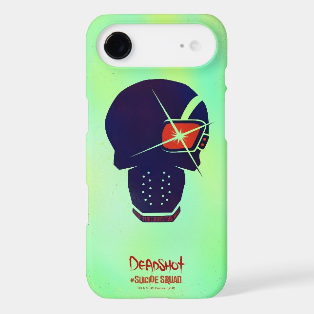 Suicide Squad | Deadshot Head Icon Case-Mate iPhone Case (Back)