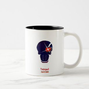 Suicide Squad   Deadshot Head Icon Two-Tone Coffee Mug