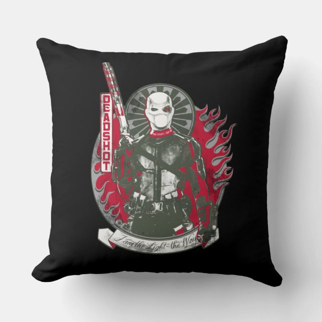 Suicide Squad | Deadshot "I am the Light" Cushion (Front)