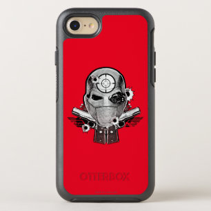 Suicide Squad   Deadshot Mask & Guns Tattoo Art OtterBox Symmetry iPhone 8/7 Case
