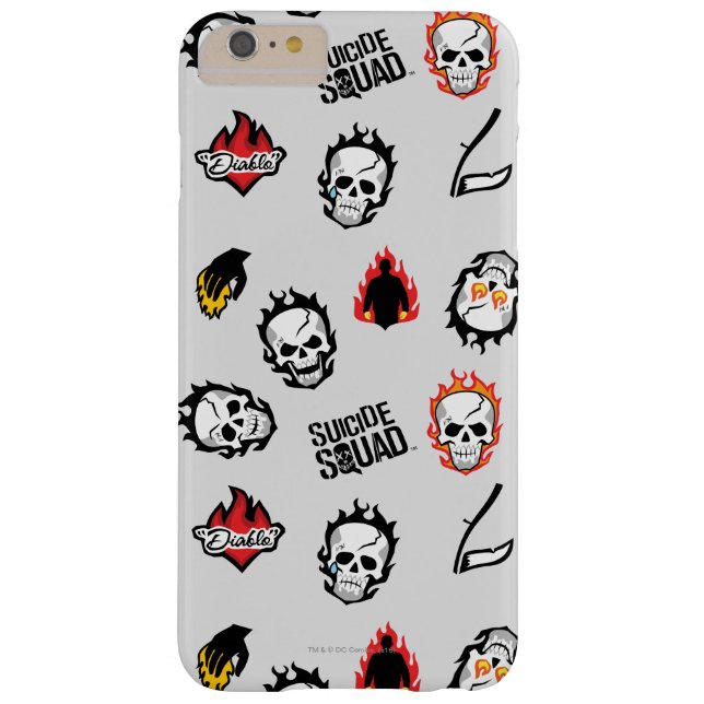 Suicide Squad | Diablo Emoji Pattern Case-Mate iPhone Case (Back)