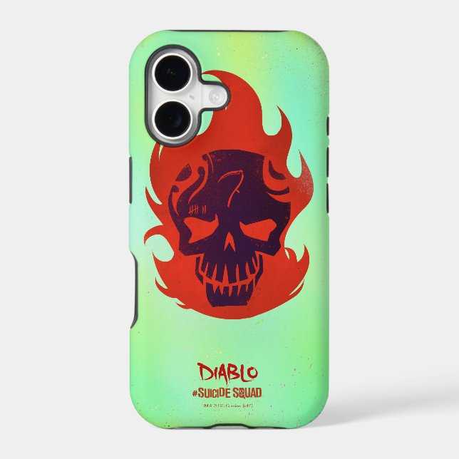 Suicide Squad | Diablo Head Icon (Back)