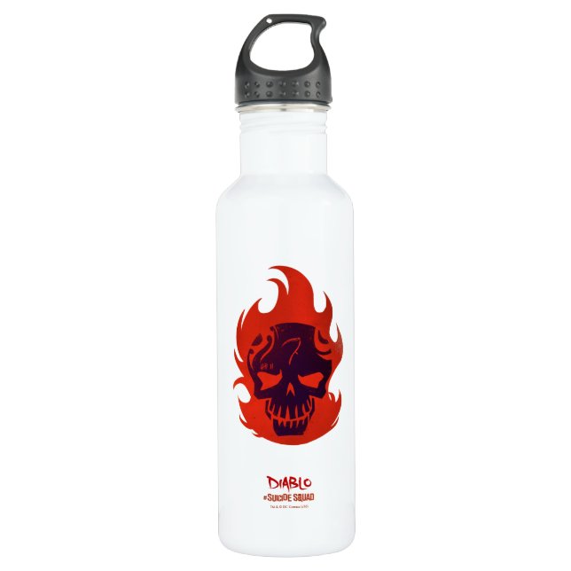 Suicide Squad | Diablo Head Icon 710 Ml Water Bottle (Front)
