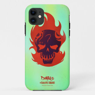 Suicide Squad   Diablo Head Icon iPhone 11 Case