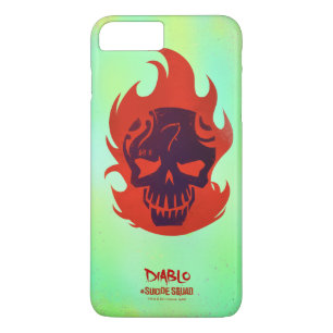 Suicide Squad   Diablo Head Icon iPhone 8 Plus/7 Plus Case