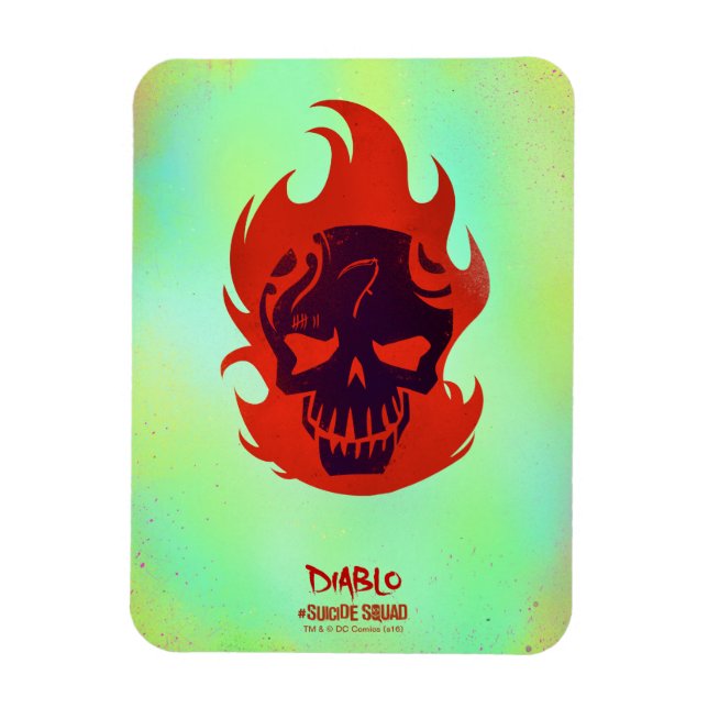 Suicide Squad | Diablo Head Icon Magnet (Vertical)