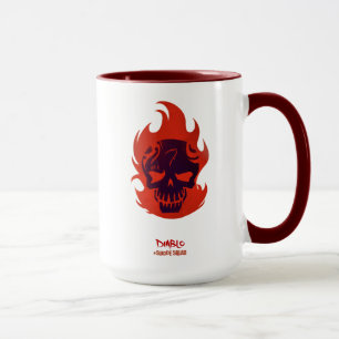 Suicide Squad   Diablo Head Icon Mug