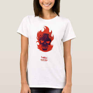 Suicide Squad   Diablo Head Icon T-Shirt