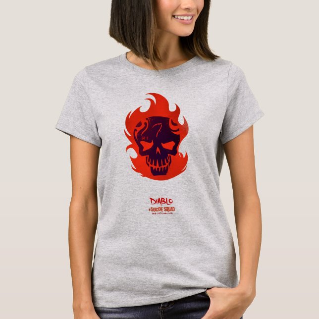 Suicide Squad | Diablo Head Icon T-Shirt (Front)