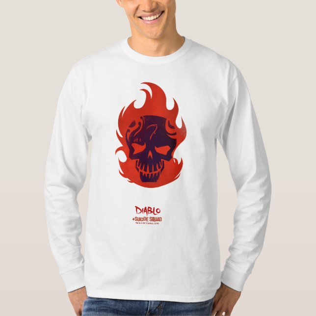 Suicide Squad | Diablo Head Icon T-Shirt (Front)