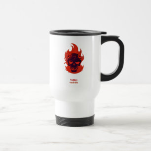 Suicide Squad   Diablo Head Icon Travel Mug