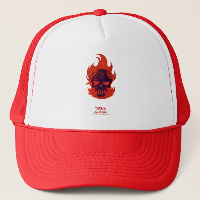 Suicide Squad | Diablo Head Icon Trucker Hat (Front)