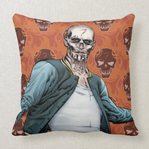 Suicide Squad   El Diablo Comic Book Art Cushion