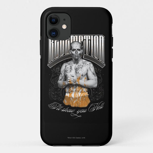Suicide Squad | El Diablo "Redemption" Tattoo Case-Mate iPhone Case (Back)