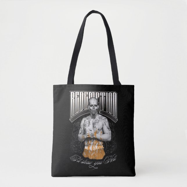 Suicide Squad | El Diablo "Redemption" Tattoo Tote Bag (Front)