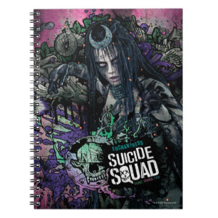 Suicide Squad Enchantress Character Graffiti Notebook