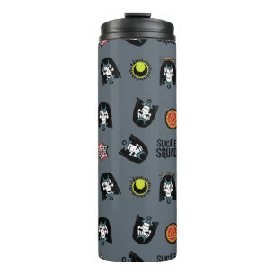 Suicide Squad   Enchantress Emoji Pattern Thermal Tumbler