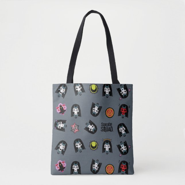 Suicide Squad | Enchantress Emoji Pattern Tote Bag (Front)